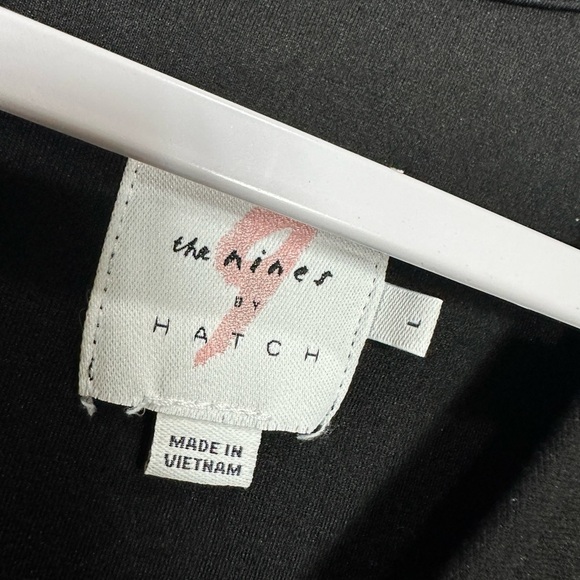 The Nines By Hatch Women’s Black Knit Maternity Dress, Sz L - Picture 2 of 5